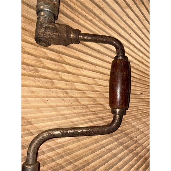 Vintage Stanley Racheting Bit Brace Hand Drill - Picture 3 of 7